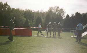 Brandeinsatzübung