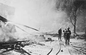 Brand Sägewerk Neumann