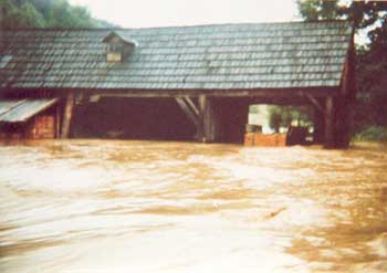 Hochwassereinsatz 1972