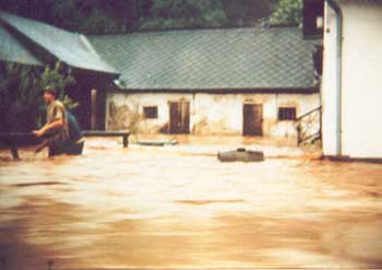 Hochwassereinsatz 1972