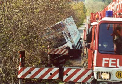 LKW -Unfall am Frohnberg 1999