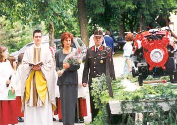 Tragkraftspritzensegnung Mai 2000