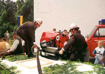 Tragkraftspritzensegnung Mai 2000