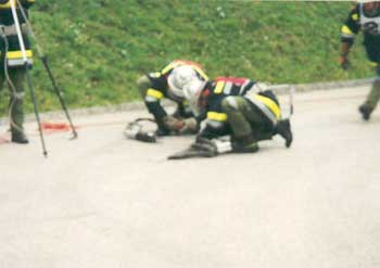 Der Angriffstrupp bei der Arbeit
