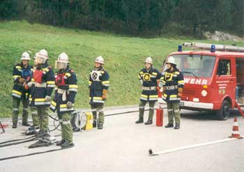 Endaufstellung der gesamten Trupps